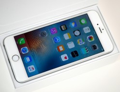 中古 SoftBank iPhone6 Plus 16GB シルバー MGA92