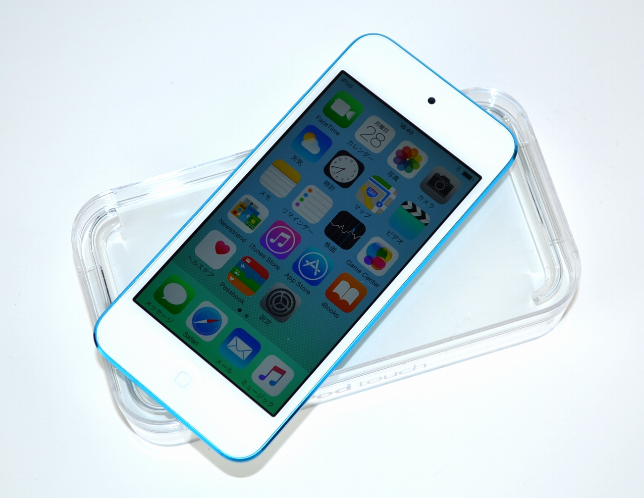 ipodtouch5世代 ブルー｜スマートフォン本体