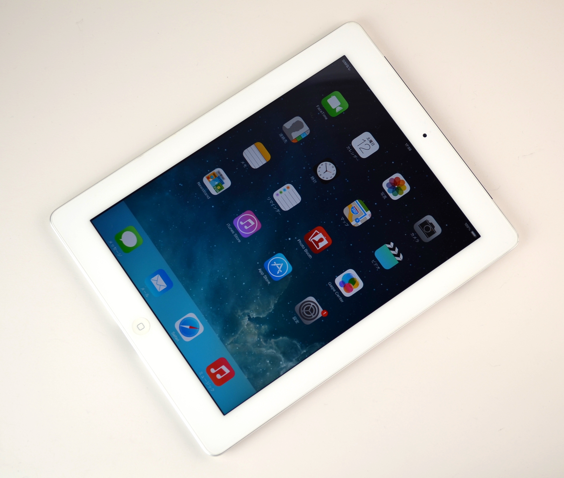 【中古タブレットジャンク】★SoftBank/Apple iPad2 Wi-Fi+3G 64GB(ホワイト)MC984J★