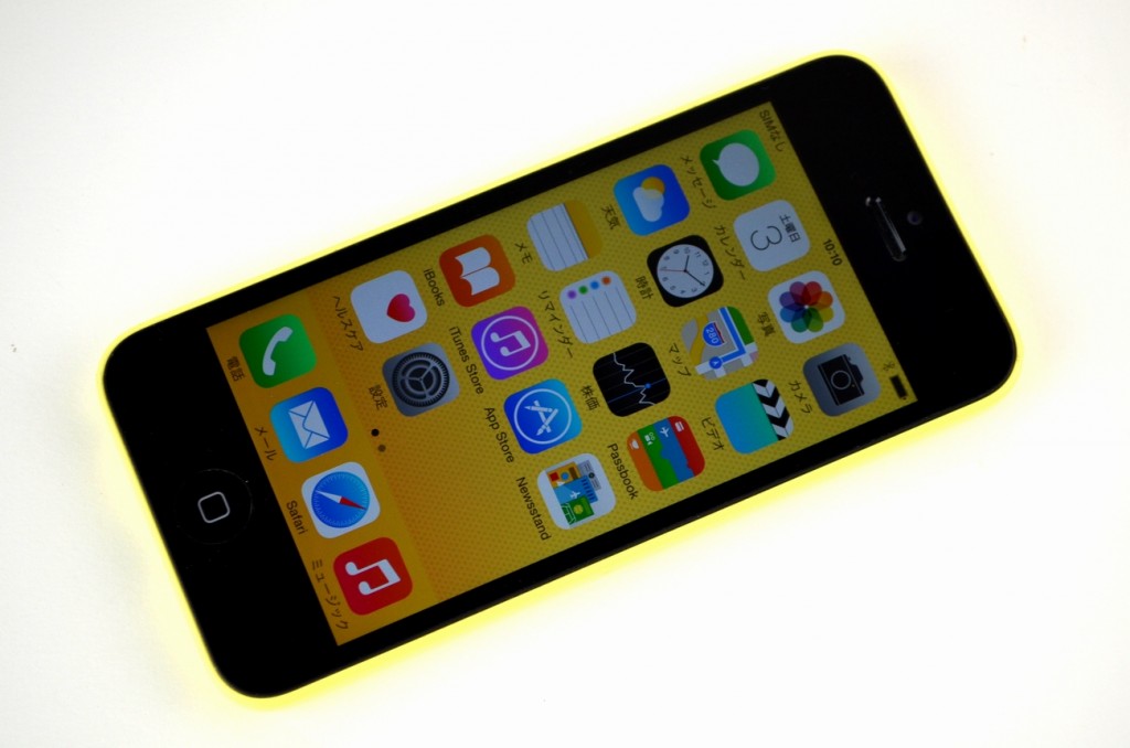 中古 docomo iPhone5c 16GB買取ました！ME542J/A イエロー