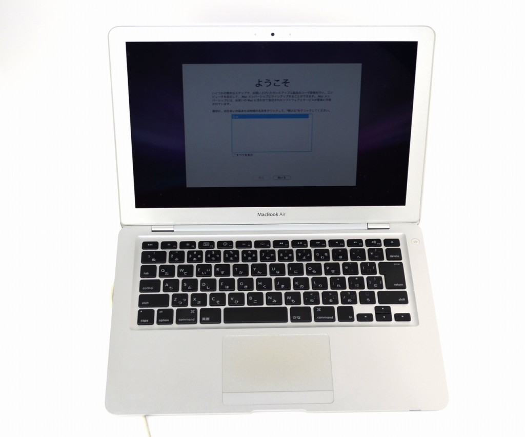 壊れたMacBook Air買取ました！ (2008) 13/1.8/2GB/64GB SSD