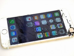 ガラス割れSoftBank iPhone6 16GB買取ました！ゴールド MG492J/A