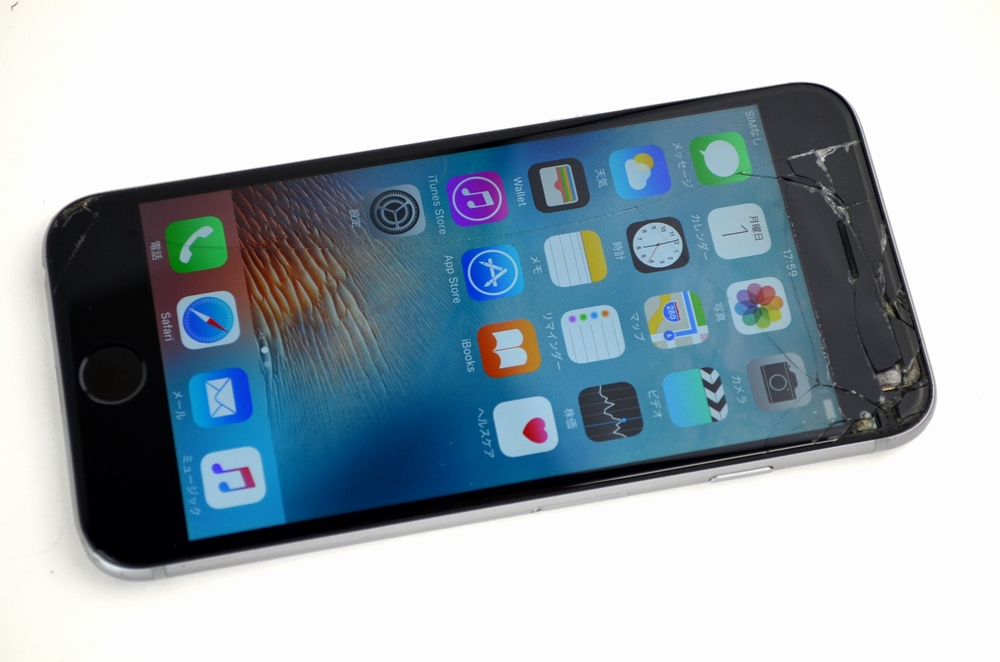 液晶割れ au iPhone6 64GB買取ました！MG4F2J/A スペースグレイ,中古 