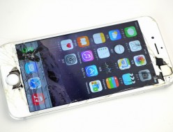 ガラス割れau iPhone6買取ました！128GB シルバー