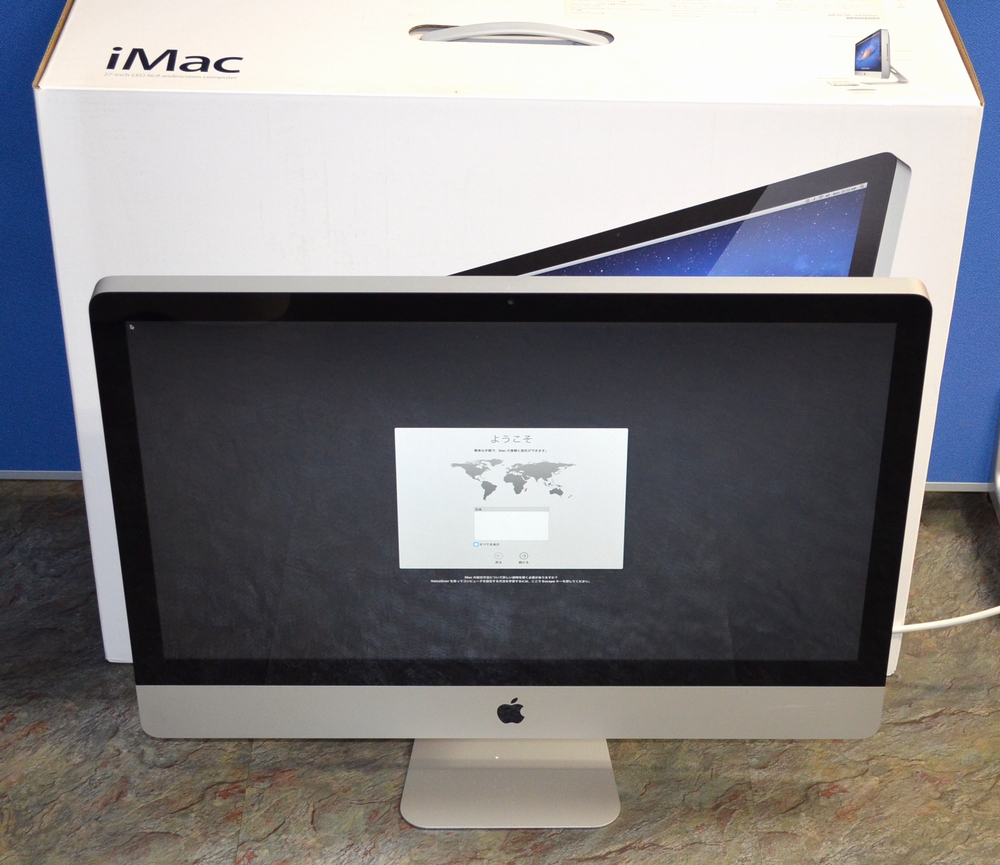 中古iMac買取ました！27-inch Mid 2011 MC814J/A,中古・壊れたMacの買取は福岡博多ジャンク品ジャパンまで！