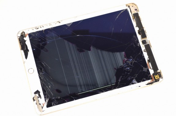 壊れたSoftBank iPad Air2買取ました！64GB WiFi,Cell ゴールド | ジャンク品ジャパン-iPhone,iPad