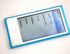 壊れたiPod nano買取ました！16GB MD477J/A 第7世代 ブルー、iPodの高価買取は福岡博多ジャンク品ジャパン