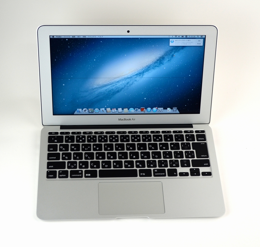 液晶不良MacBook Air買取ました！11-inch,Mid 2012 MD224J/A,壊れたMac高額買取！福岡博多ジャンク品ジャパン！