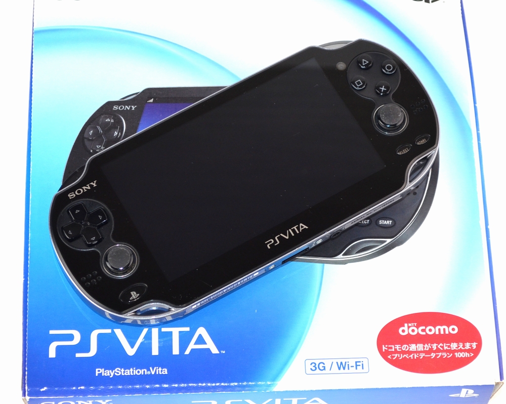 電源が入らないSONY PSVITA PCH-1100 AA01 3G/Wi-Fiモデル買取ました！