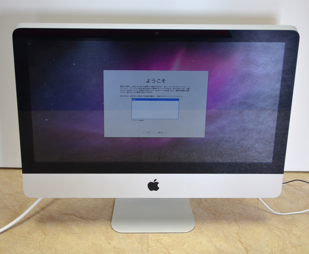 Apple iMac 21.5インチ Late2009 MB950J/A CPU Core 2 Duo 3.06GHz 