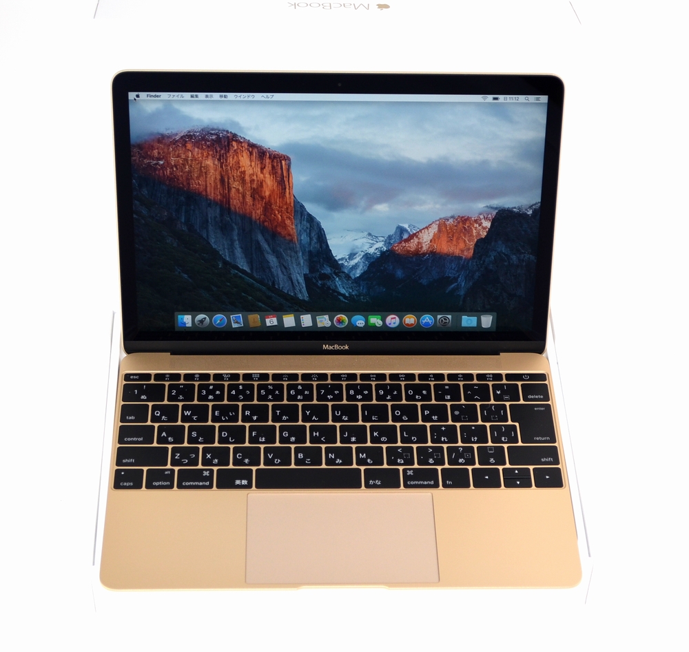 中古MacBook買取ました！Retina,12-inch,Early 2015 MK4M2J/A Gold