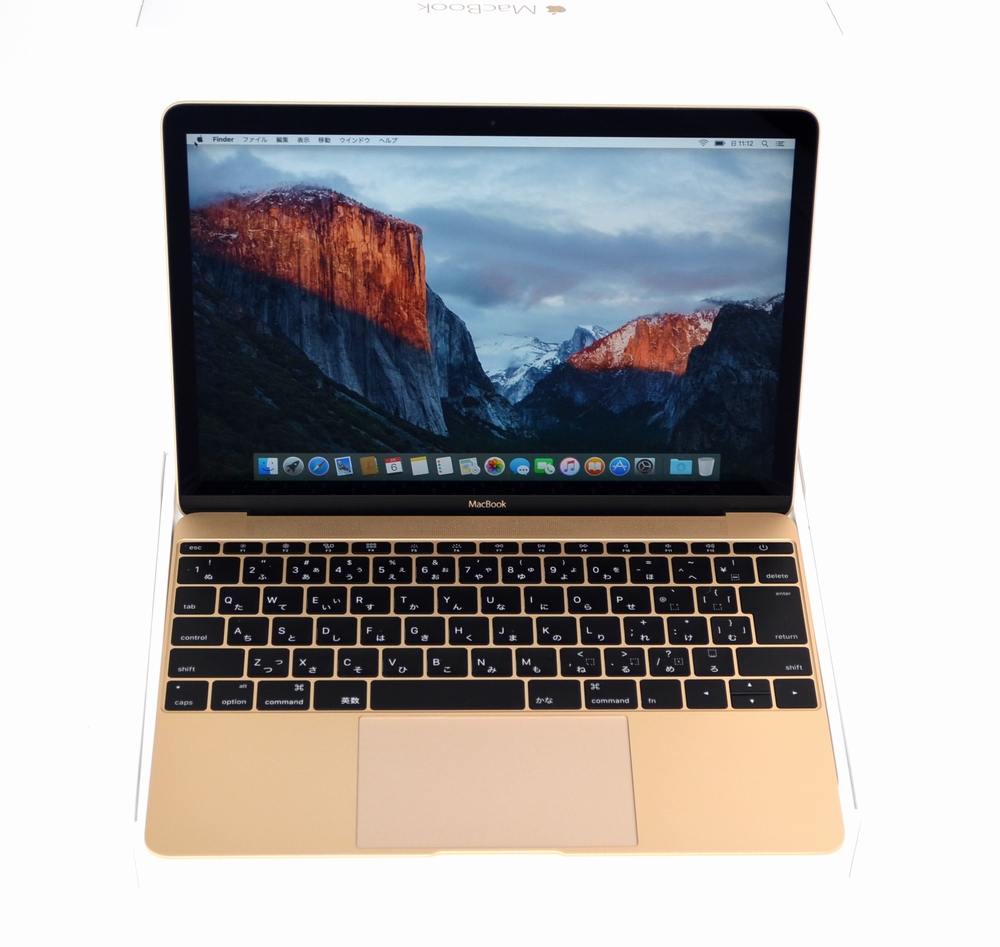 中古MacBook買取ました！Retina,12-inch,Early 2015 MK4M2J/A Gold