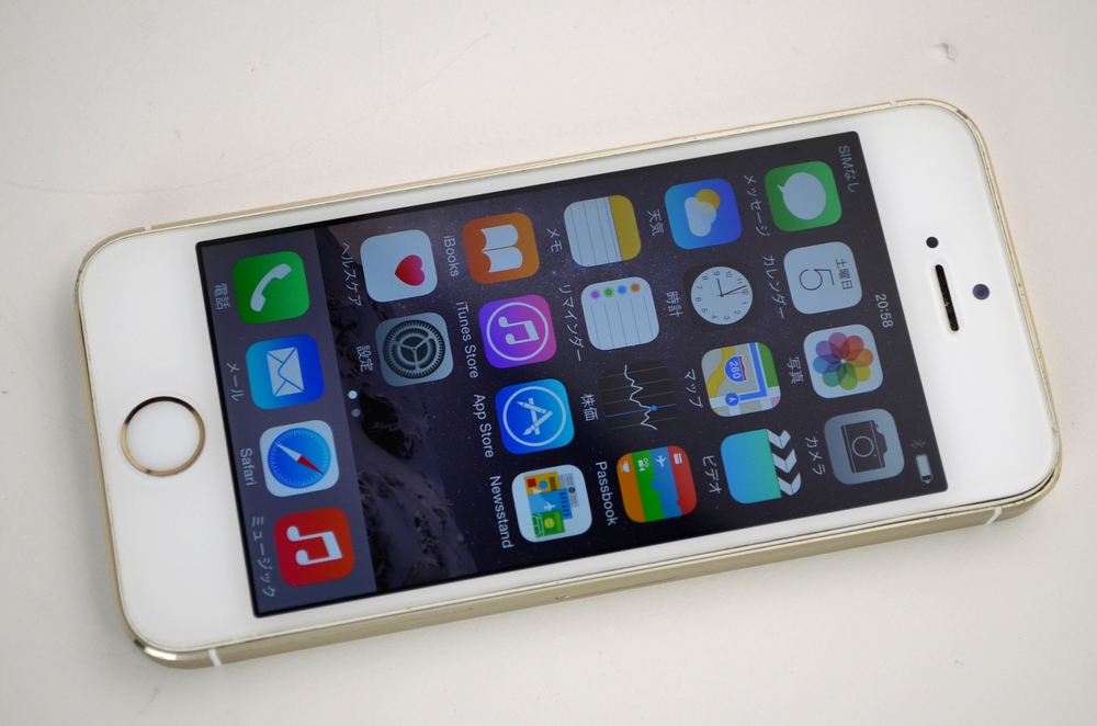 中古docomo iPhone5s買取ました！64GB ME340J/A ゴールド