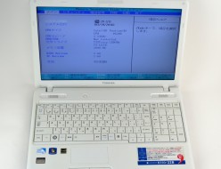 壊れたノートPC買取ました！東芝 B350/22B PB35022BSTW Win7