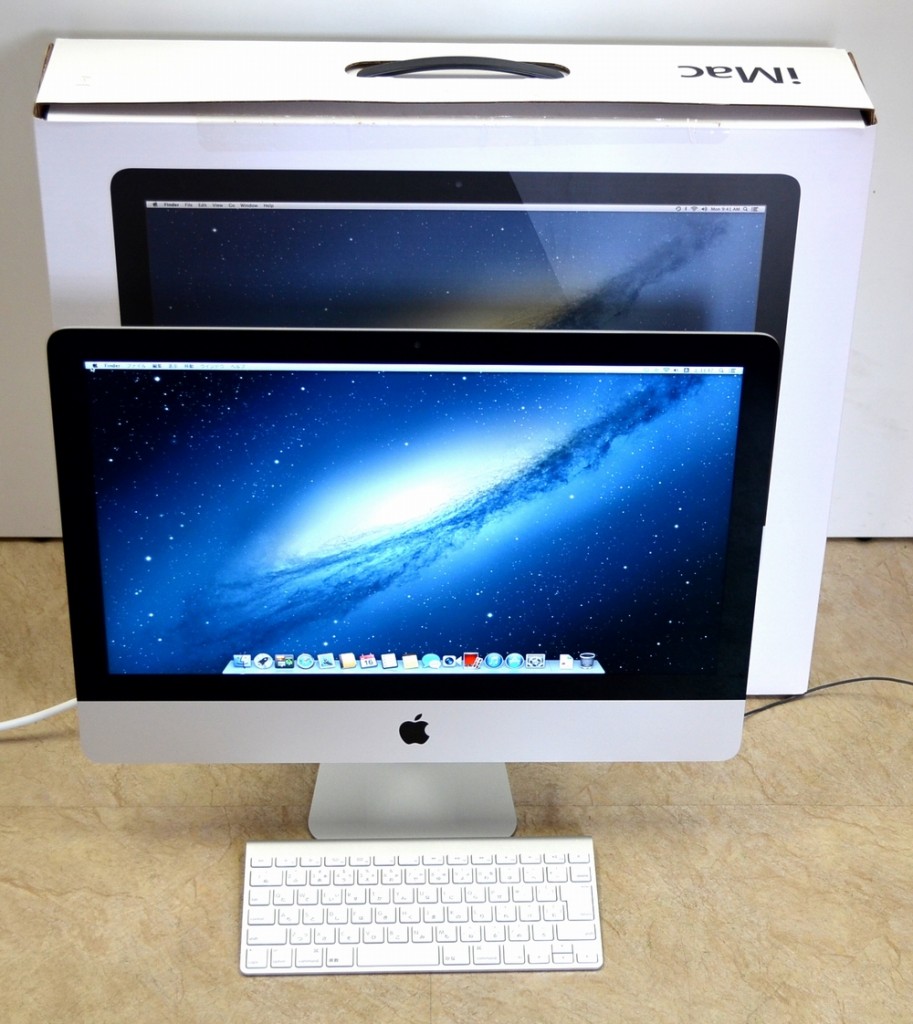 中古iMac買取ました！21.5-inch,Late 2012 MD094J/A Core i5