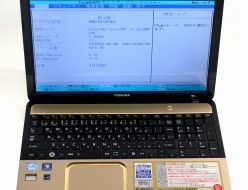 壊れたノートパソコン買取ました！東芝 T552/58FK PT55258FBFK Core i7 Win7