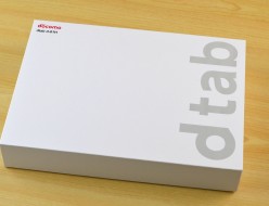 新品docomo dtab d-01H買取ました！ ドコモ タブレット Huawei