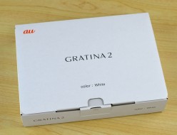 新品未使用 au GRATINA2買取ました！KYY10SWA ホワイト