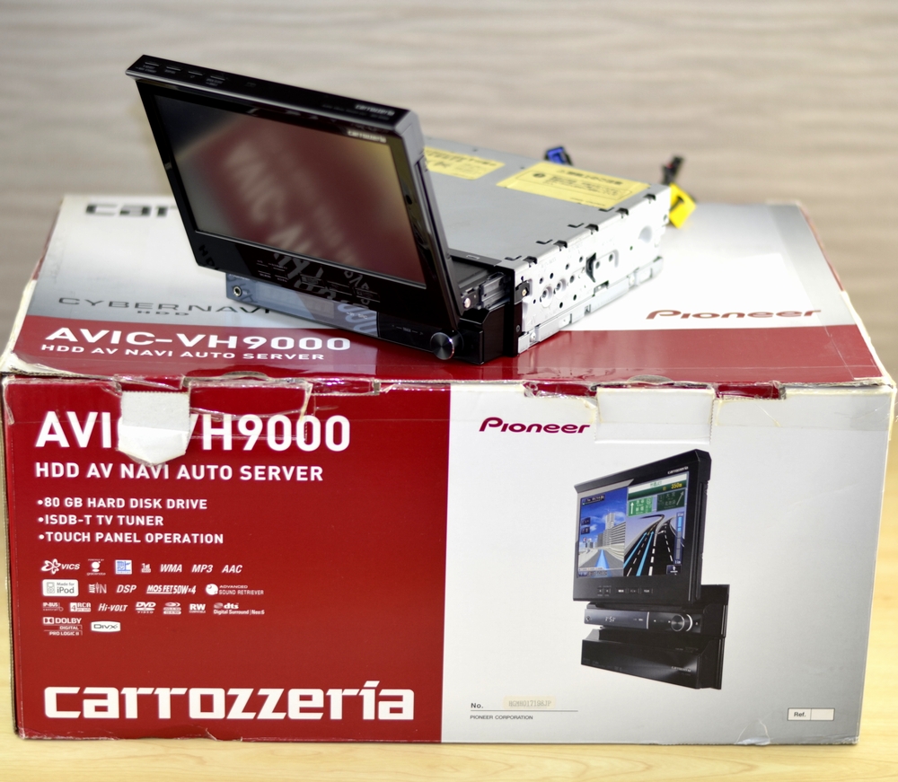 壊れたカーナビ買取ました！パイオニア サイバーナビ AVIC-VH9000 ジャンク品・壊れたカーナビの買取はジャンク品ジャパンまで！