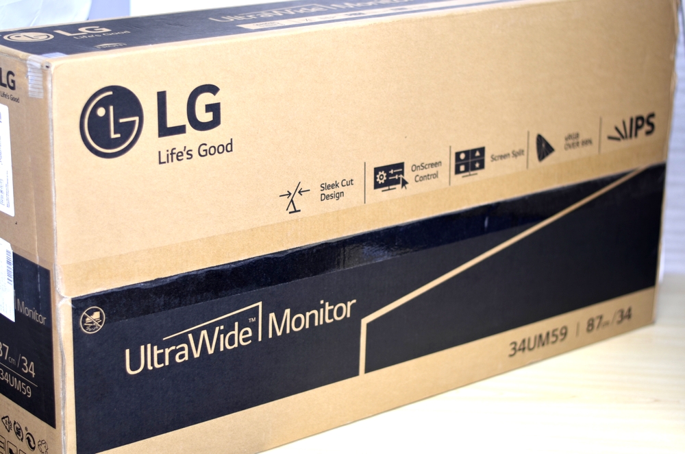 LG 34UM59-P 34インチ/21:9 ウルトラワイドモニター買取ました！